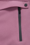 Оптом Ветровка женская софтшелл виндстоппер с капюшоном спортивная малинового цвета 9616_1M, фото 10