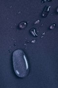 Оптом Ветровка женская софтшелл виндстоппер с капюшоном спортивная темно-синего цвета 9616_1TS, фото 10