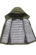 Оптом Гибридная куртка для мальчика с графеновой подкладкой цвета хаки 9621_3Kh, фото 9