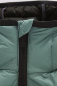 Оптом Гибридная куртка для мальчика с графеновой подкладкой зеленого цвета 9621_3Z, фото 7