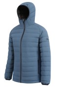 Оптом Куртка женская гибридная стёганая с капюшоном с графеновой подкладкой синего цвета 9622_1S, фото 2