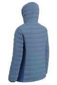 Оптом Куртка женская гибридная стёганая с капюшоном с графеновой подкладкой синего цвета 9622_1S, фото 4