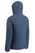 Оптом Куртка мужская стёганая с капюшоном с графеновой подкладкой синего цвета 9623_1S, фото 6