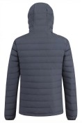 Оптом Куртка мужская стёганая с капюшоном с графеновой подкладкой темно-серого цвета 9623_1TC, фото 4