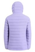 Оптом Куртка женская стёганая с капюшоном с графеновой подкладкой сиреневого цвета 9624_1Sn, фото 6