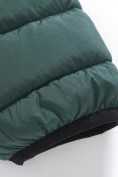 Оптом Куртка мужская стёганая с капюшоном с графеновой подкладкой зеленого цвета 9625_1Z, фото 12