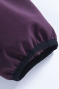 Оптом Куртка женская гибридная стёганая с капюшоном с графеновой подкладкой темно-фиолетового цвета 9626_1TF, фото 13