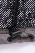Оптом Удлинённая стёганая куртка для мальчика с теплоотражающей подкладкой бежевого цвета 9629_3B, фото 6