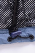 Оптом Удлинённая стёганая куртка для мальчика с теплоотражающей подкладкой синего цвета 9629_3S, фото 6