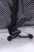 Оптом Удлинённая стёганая куртка для мальчика с теплоотражающей подкладкой серого цвета 9629_3Sr, фото 6