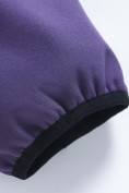 Оптом Куртка женская гибридная стёганая с капюшоном с графеновой подкладкой фиолетового цвета 9630_1F, фото 13