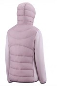 Оптом Куртка женская гибридная стёганая с капюшоном с графеновой подкладкой розового цвета 9630_1R, фото 6