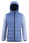 Оптом Куртка женская гибридная стёганая с капюшоном с графеновой подкладкой синего цвета 9630_1S