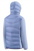 Оптом Куртка женская гибридная стёганая с капюшоном с графеновой подкладкой синего цвета 9630_1S, фото 6
