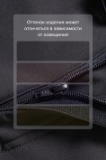 Оптом Мужские утепленные брюки из софтшелла с флисом и регулируемым ремнем черного цвета 9633_1Ch, фото 24