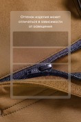 Оптом Мужские утепленные брюки из софтшелла с флисом и регулируемым ремнем горчичного цвета 9633_1G, фото 17