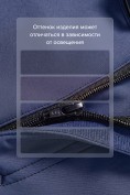 Оптом Мужские утепленные брюки из софтшелла с флисом и регулируемым ремнем синего цвета 9633_1S, фото 26