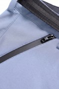 Оптом Женские брюки из софтшелла с флисом и регулировкой талии голубого цвета 9634_1Gl, фото 16
