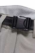 Оптом Женские брюки из софтшелла с флисом и регулировкой талии серого цвета 9634_1Sr, фото 15