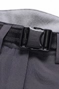 Оптом Женские брюки из софтшелла с флисом и регулировкой талии темно-серого цвета 9634_1TC, фото 14