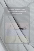 Оптом Женский лёгкий стёганый жилет Valianly с капюшоном серого цвета 9636_2Sr, фото 11
