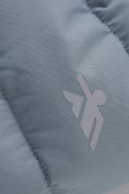 Оптом Куртка для девочки стёганая зимняя с капюшоном цвета хаки 9656_2Kh, фото 7