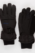 Оптом Зимняя женские горнолыжные перчатки темно-серого цвета 971Сh в Санкт-Петербурге