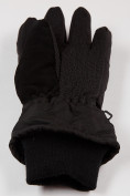 Оптом Зимняя женские горнолыжные перчатки темно-серого цвета 971Сh, фото 4
