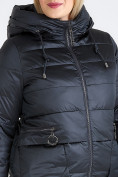 Оптом Куртка зимняя женская классическая болотного цвета 98-920_122Bt в Самаре, фото 8