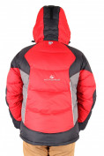 Оптом Куртка пуховик мужская красного цвета 9855Kr в Перми, фото 3