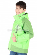 Оптом Куртка мальчик три в одном зеленого цвета B01Sl, фото 2