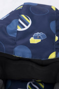 Оптом Горнолыжный костюм подростковый для мальчика синего цвета 8915S, фото 6