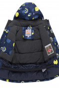 Оптом Горнолыжный костюм подростковый для мальчика темно-синего цвета 8915TS в Самаре, фото 14