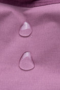 Оптом Горнолыжный костюм подростковый для девочки фиолетового 8932F, фото 14