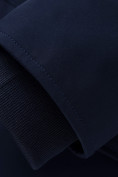 Оптом Куртка парка зимняя подростковая для мальчика темно-синего цвета 8936TS в Казани, фото 6