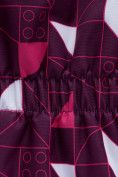 Оптом Горнолыжный костюм детский фиолетового цвета 8912F в Казани, фото 21