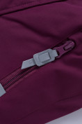 Оптом Горнолыжный костюм детский фиолетового цвета 8912F, фото 24