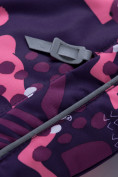 Оптом Горнолыжный костюм для ребенка фиолетового цвета 8928F в Омске, фото 9
