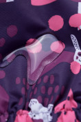 Оптом Горнолыжный костюм для ребенка фиолетового цвета 8928F, фото 14