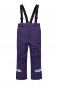 Оптом Горнолыжный костюм для ребенка фиолетового цвета 8928F в Новосибирске, фото 5