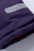 Оптом Горнолыжный костюм для ребенка фиолетового цвета 8928F в Сочи, фото 20