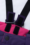 Оптом Горнолыжный костюм для ребенка фиолетового цвета 8928F в Самаре, фото 21