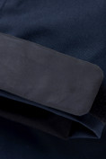 Оптом Горнолыжный костюм для мальчика темно-синего цвета 8921TS, фото 8