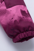 Оптом Комбинезон для девочки зимний фиолетового цвета 8908F в Ростове-на-Дону, фото 7