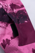 Оптом Комбинезон для девочки зимний фиолетового цвета 8908F в Самаре, фото 10