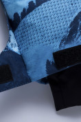 Оптом Горнолыжный костюм подростковый для мальчика синего цвета 8917S в Казани, фото 14
