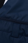 Оптом Горнолыжный костюм подростковый для мальчика синего цвета 8917S в  Красноярске, фото 23