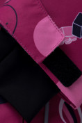 Оптом Горнолыжный костюм подростковый для девочки малинового цвета 8916M в Уфе, фото 13