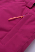 Оптом Горнолыжный костюм подростковый для девочки малинового цвета 8916M в Самаре, фото 19