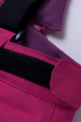 Оптом Горнолыжный костюм подростковый для девочки малинового цвета 8916M в Сочи, фото 20